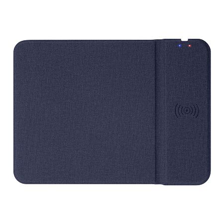 Коврик для мыши с беспроводным зарядным устройством 15W Honor, синий