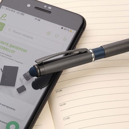 Шариковая ручка АйПи Хамелеон (IP Chameleon), синяя