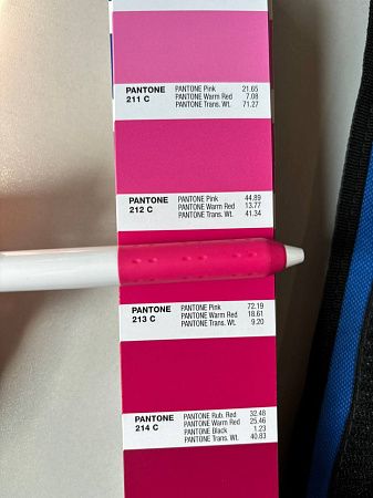 Ручка шариковая Alana, пластиковая, белая/розовая