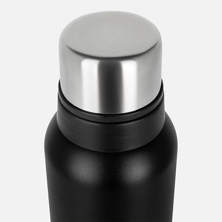 Термос Relaxika 1600 со стикерпаком, черный