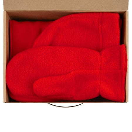 Набор Fleecy, красный
