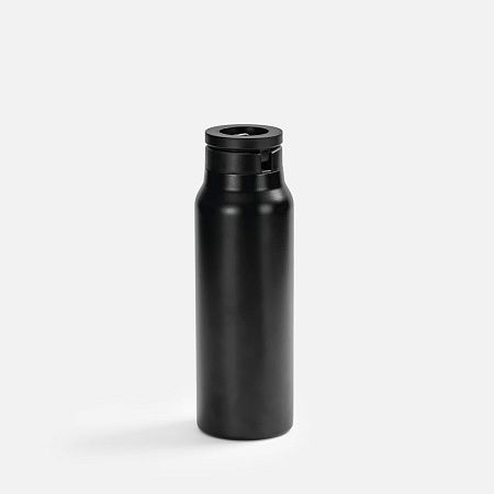 Термобутылка Magnus с магнитным держателем для телефона, черная