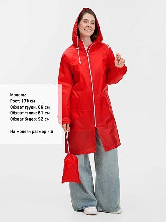 Дождевик Rainman Zip Pro, красный, размер XL