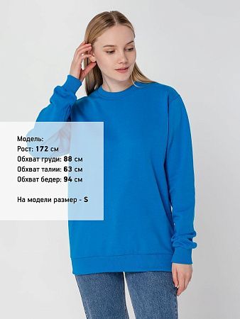 Толстовка Unit Toima Heavy, бирюзовая, размер 3XL