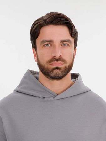 Худи оверсайз унисекс Outshine, серое, размер XS/S