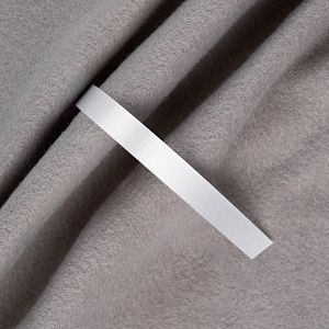 Лента сатиновая Satin 10 S, белая, 50 см