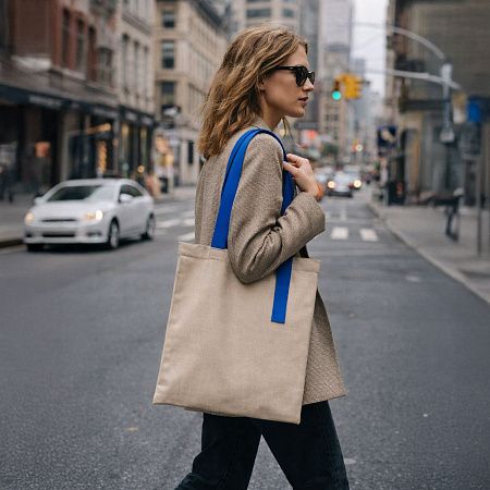 Шоппер Superbag Light, с внутренним креплением-полукольцо