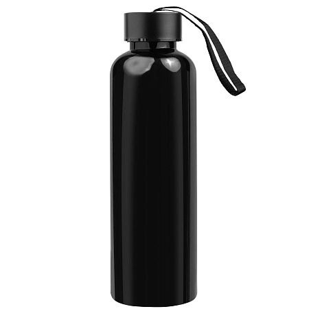 Бутылка для воды VERONA PET COLOR 550мл Черная полностью 6261.88