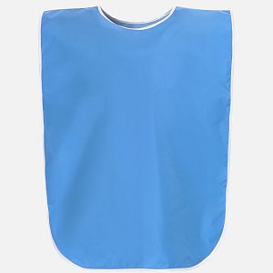 Манишка Member, голубая с белым