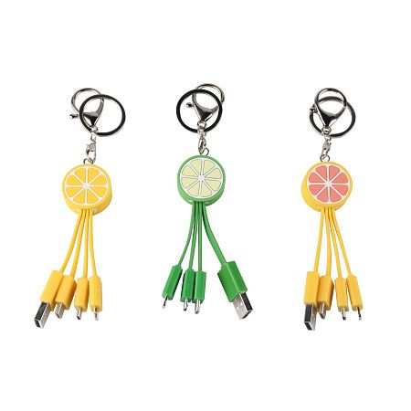 Брелки кабели USB индивидуальной формы