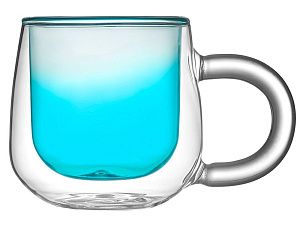 Кружка с двойными стенками и градиентом «Fog»