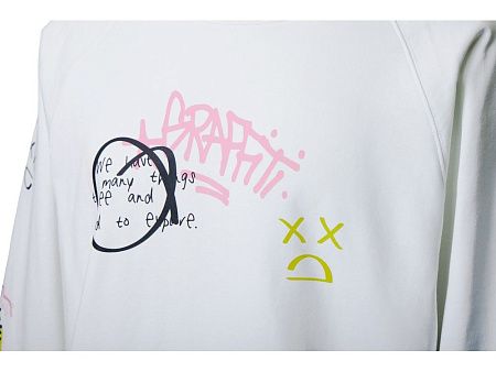 Свитшот оверсайз с рукавом реглан «Belgrade», унисекс