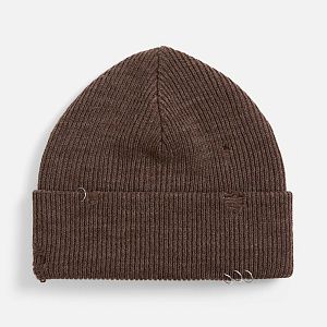 Шапка Ribelle, коричневый меланж
