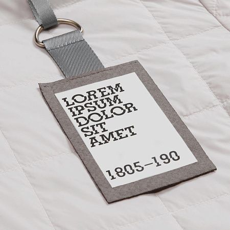 Стропа текстильная Fune 10 S, серая, 10 см