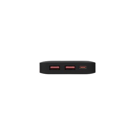 Внешний аккумулятор с подсветкой Анкор Плюс PD (Ancor PD Plus)10000 mAh, черный