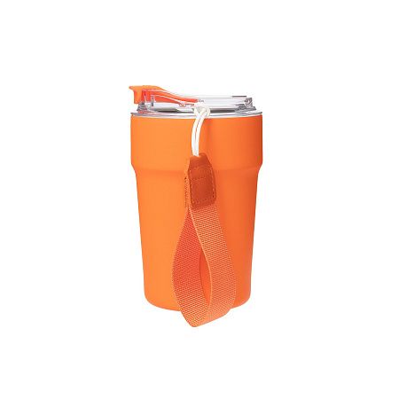 Термокружка вакуумная Monaco, оранжевая