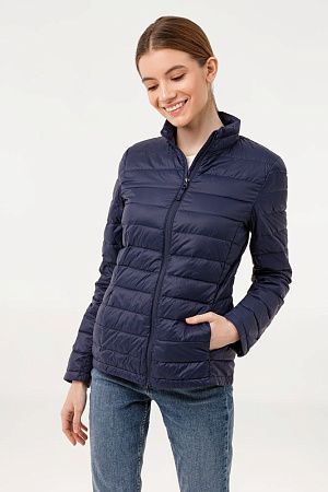 Куртка женская Wilson Women, темно-синяя, размер XL