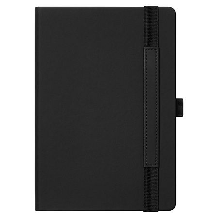 Ежедневник Alpha недатированный, черный/бежевый