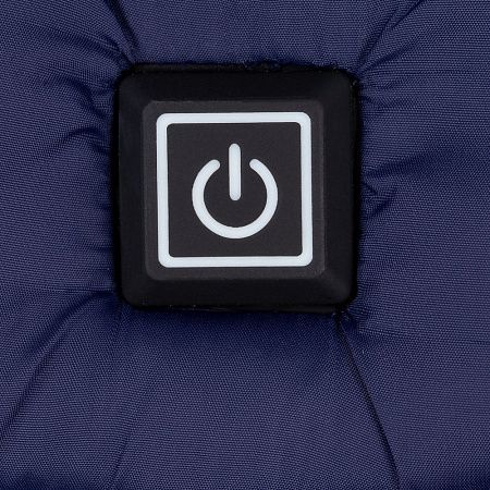 Куртка с подогревом Thermalli Chamonix, темно-синяя, размер L