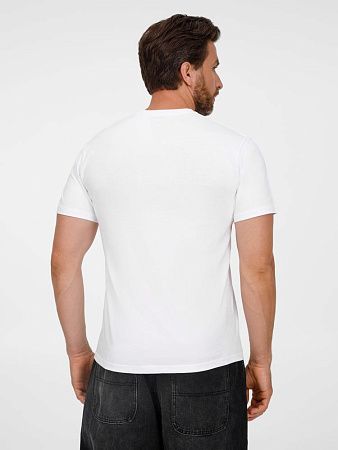 Футболка унисекс T-Bolka 180, белая, размер L