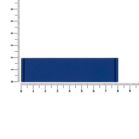 Лейбл из ПВХ Tarea, синий