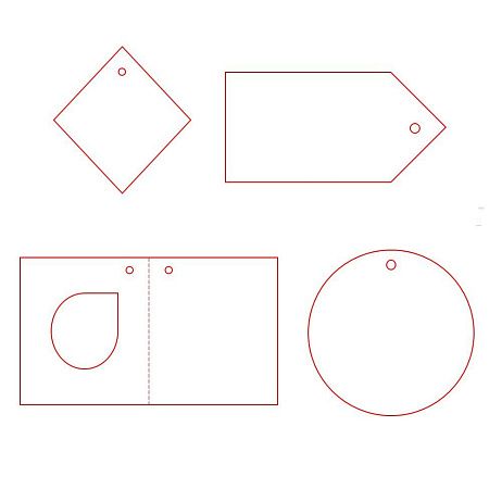 Заготовка из бумаги Paper, M