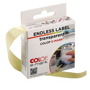 Клейкая лента для принтера Colop e-mark, прозрачная