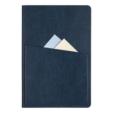 Ежедневник Flexy Smart Style Lafite A5, темно-синий, недатированный, в гибкой обложке