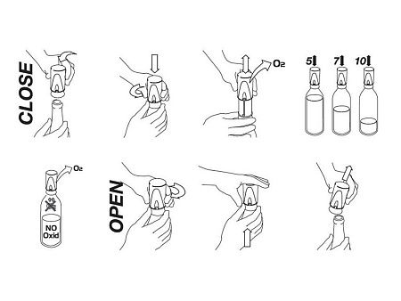 Вакуумный насос-пробка для вина «Vacuum»