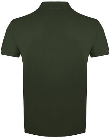 Рубашка поло мужская Prime Men 200 темно-зеленая, размер M