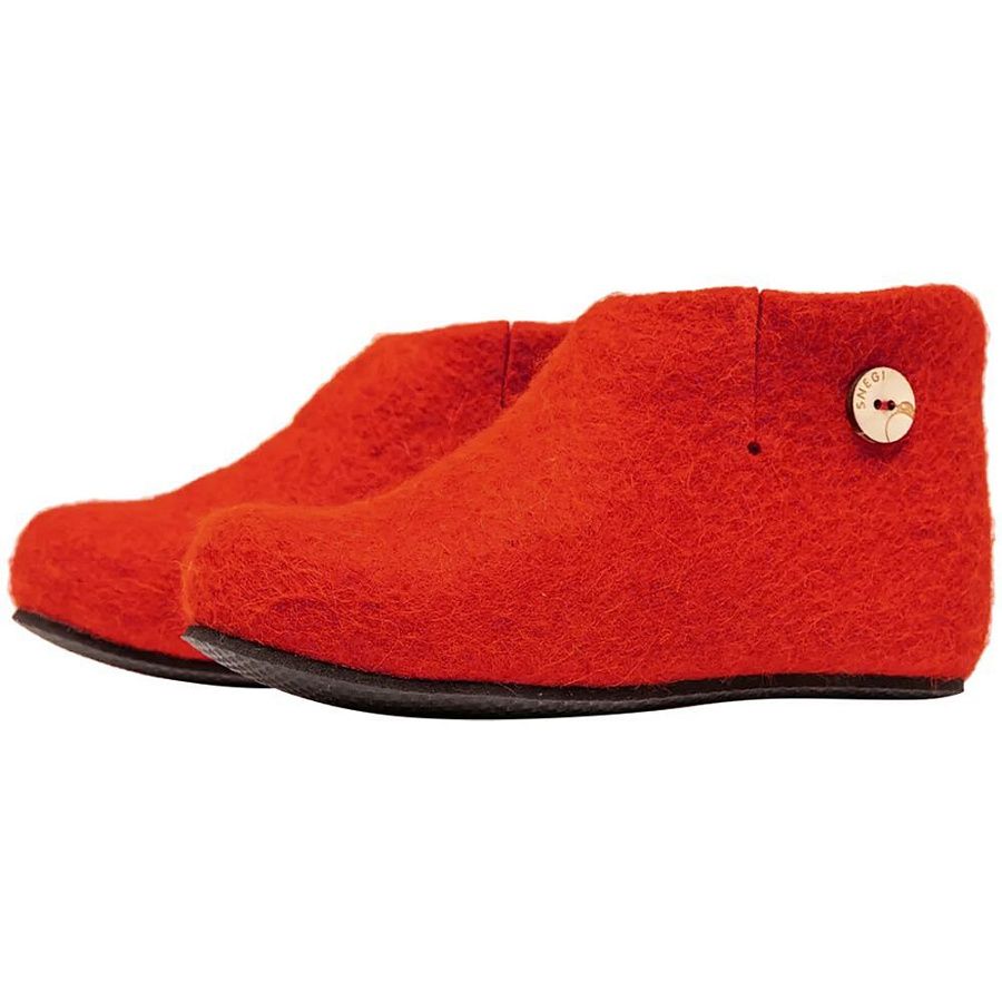Домашние валенки Wild, красные, размер 47