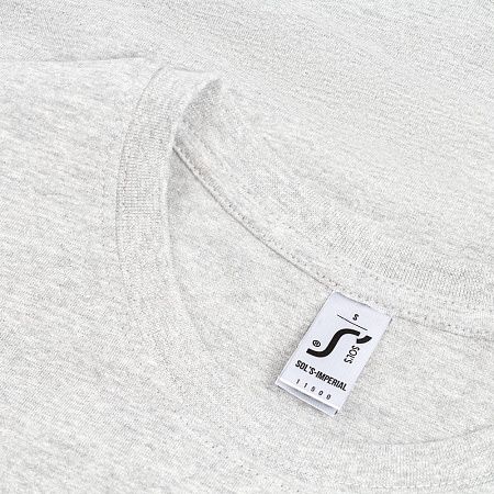 Футболка Imperial 190, светлый меланж, размер 4XL