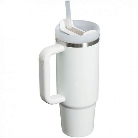 Термокружка Quencher H2.0 1180 с трубочкой, белая