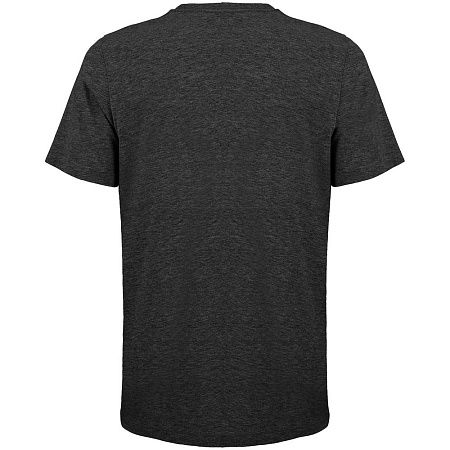 Футболка унисекс Tuner, черный меланж, размер 5XL