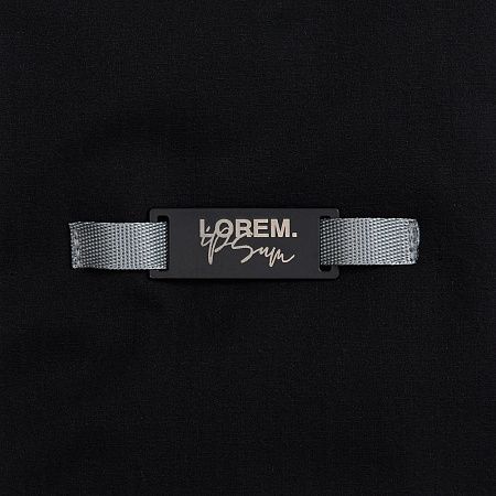 Стропа текстильная Fune 10 S, серая, 10 см