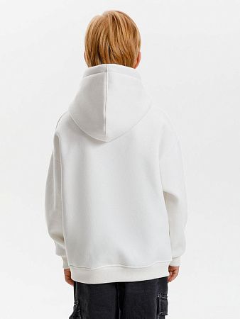 Худи детское оверсайз Junipero, молочное (белое), размер 6 лет (106-116 см)