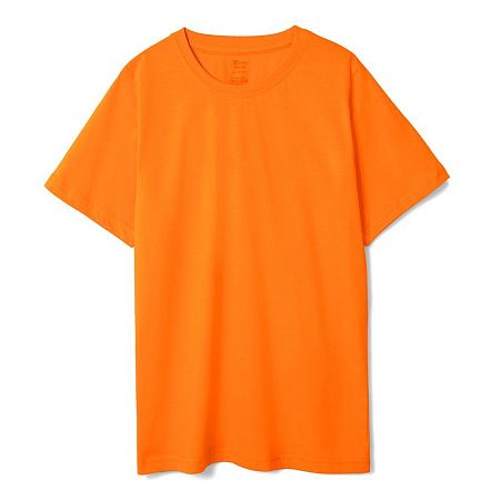 Футболка детская T-Bolka Kids, оранжевая, размер 6 лет (106-116 см)
