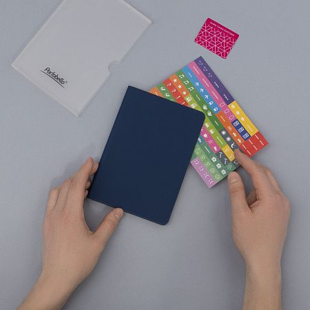 Ежедневник Spark mini A6 недатированный, синий