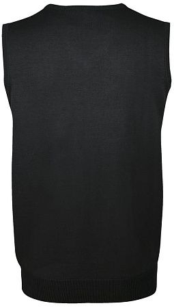 Жилет унисекс Gentlemen, черный, размер XXS