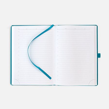 Ежедневник Favor Gold, недатированный, бирюзовый