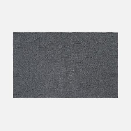 Плед Curve Verve, серый меланж (маренго)