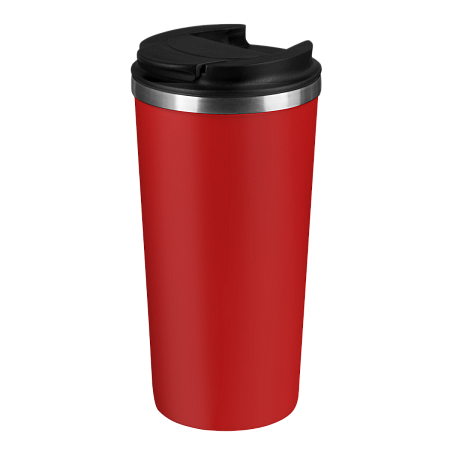 Термокружка вакуумная Palermo, красная
