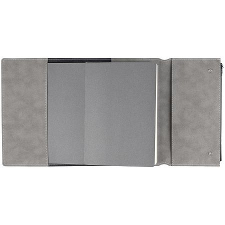 Ежедневник Grace на заказ, недатированный, серый