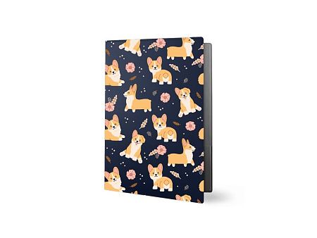 Папка для документов с возможностью полноцветной УФ-печати, софт-тач