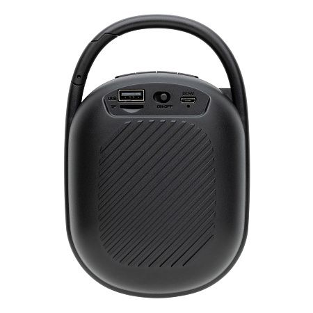 Беспроводная колонка Lightboom из переработанного пластика RCS с карабином, 5 Вт