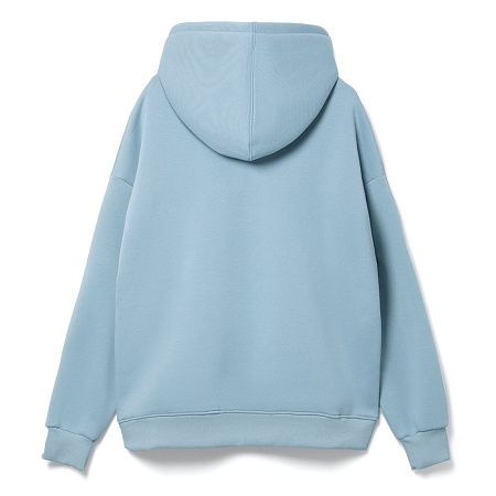 Худи Kulonga Oversize, серо-голубое, размер XS/S