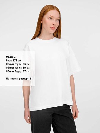 Футболка оверсайз унисекс Legacy, белая, размер XS