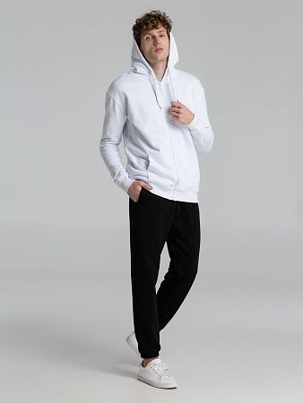 Толстовка на молнии с капюшоном Siverga Heavy 2.0, белая, размер 3XL