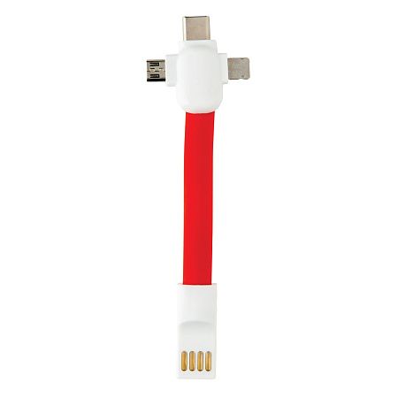 Кабель-брелок, 3 в 1