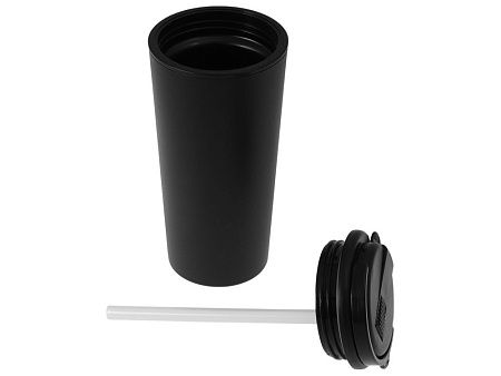 Термокружка с трубочкой «Moment Straw», 350 мл